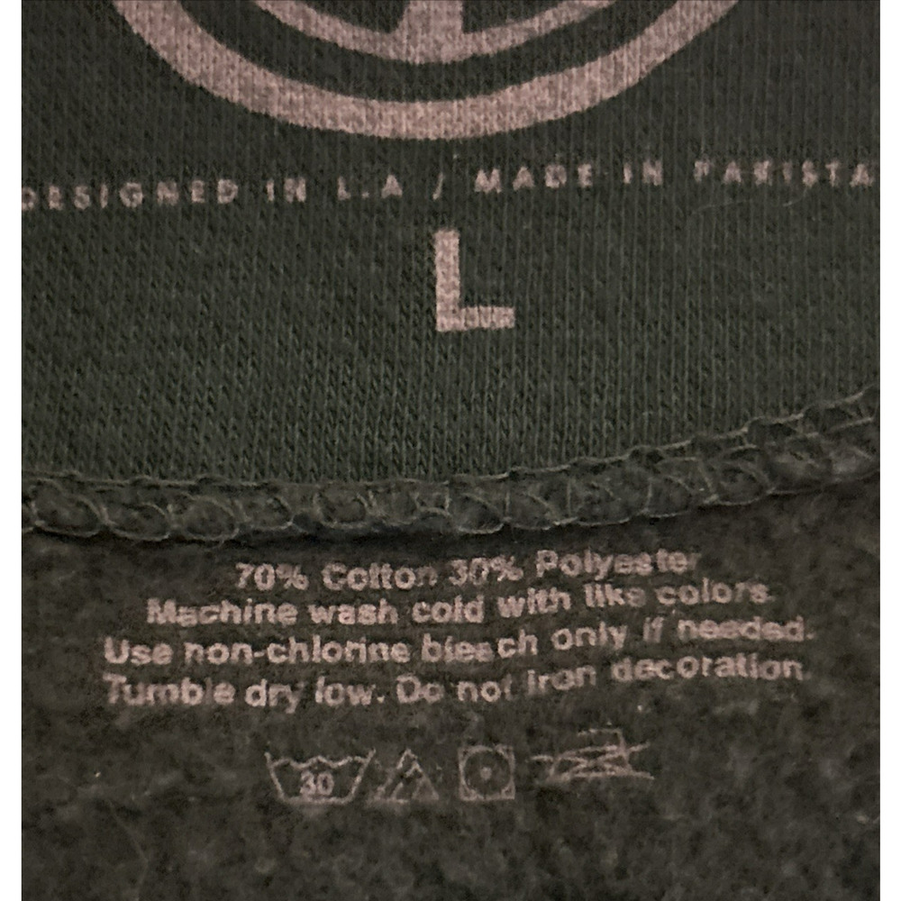 CVLA Hoodie Men’s Green Large-MAKE YOUR OWN LUCK Dragon - Picture 7 of 7